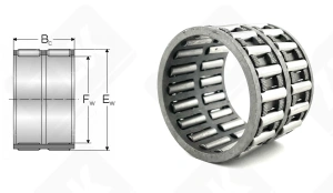Подшипник K35x43x31,4 радиальный игольчатый 35-43-31,4 мм