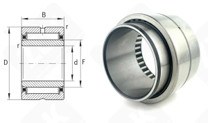 Подшипник 6244915 (NA6915) радиальный игольчатый 75-105-54 мм