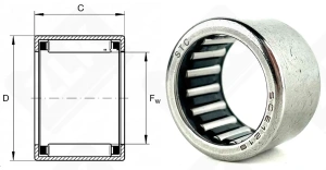 Подшипник SCE1210 радиальный игольчатый 19,05-25,4-15,875 мм