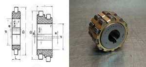 Подшипник DS80752202K радиальный роликовый 15-45-30 мм
