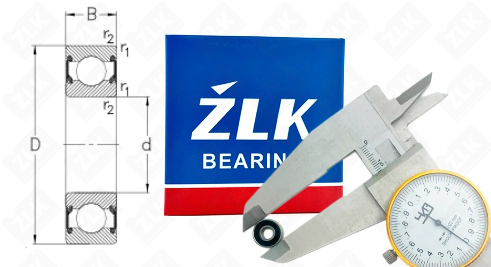 1000095 2RS (6952RS) ZLK гибридный