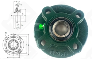 Подшипниковый узел 480205UCFC (UCFC205)