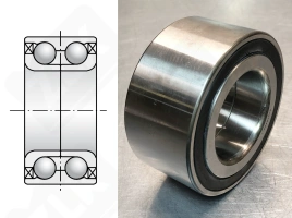 Подшипник DAC4889W1CS16 радиально-упорный шариковый 48-89-42/44 мм
