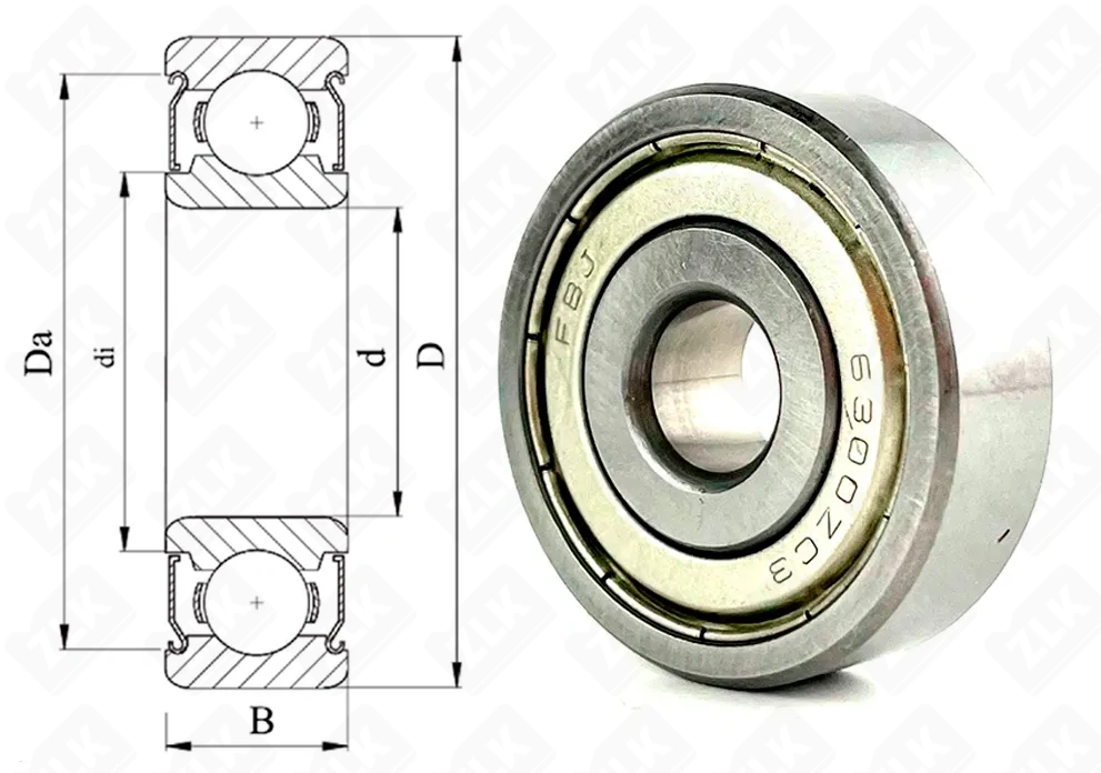 80300 (70) (6300ZZC3) FBJ
