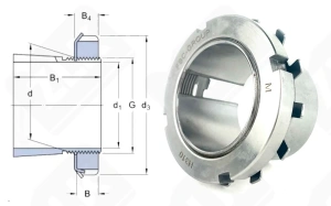 Втулка закрепительная H310 FBC 45-50-42 мм