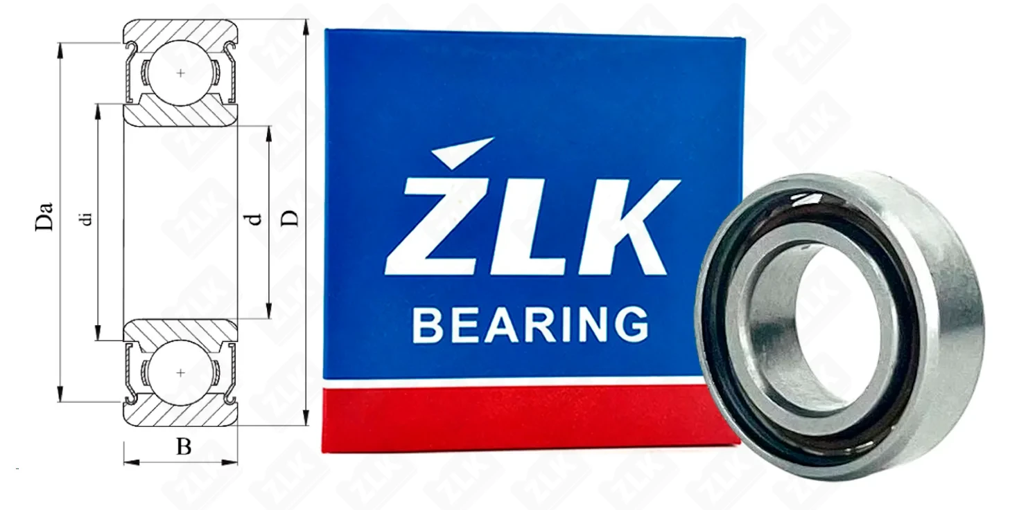 Подшипник шариковый  (MR115) 5×11×4 мм ZLK
