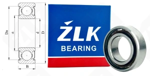 Подшипник MR115 радиальный шариковый гибридный 5-11-4 мм