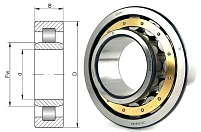 Подшипник роликовый 32624 Л (NU2324M/C3) 180×260×86 мм СЗПК