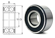 Подшипник шариковый 3056202 (5202,3202) 15×35×15.9 мм Россия