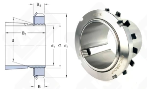 Втулка закрепительная H2316 Neutral 70-80-78 мм