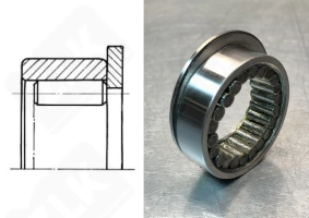 Подшипник 192906 радиальный роликовый 30,3-52/47-15,6/13,6 мм