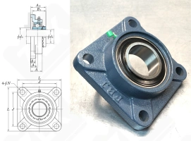 Подшипниковый узел 480213UKF (UKF213)