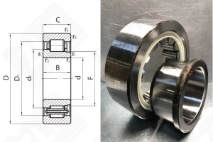 Подшипник 42726 (30) Е2М радиальный роликовый 130-250-80 мм