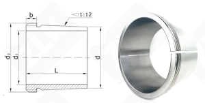 Втулка стяжная AH2340 Neutral 190-220-170 мм