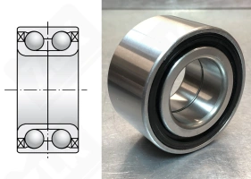 Подшипник JWB3132 (39BWD01) радиально-упорный шариковый 39-72-37 мм