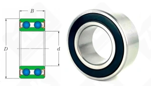 Подшипник 30BD40T12DDUCG21 радиально-упорный шариковый 30-55-23 мм