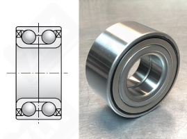 Подшипник PW 35720034 CS радиально-упорный шариковый 35-72-34 мм
