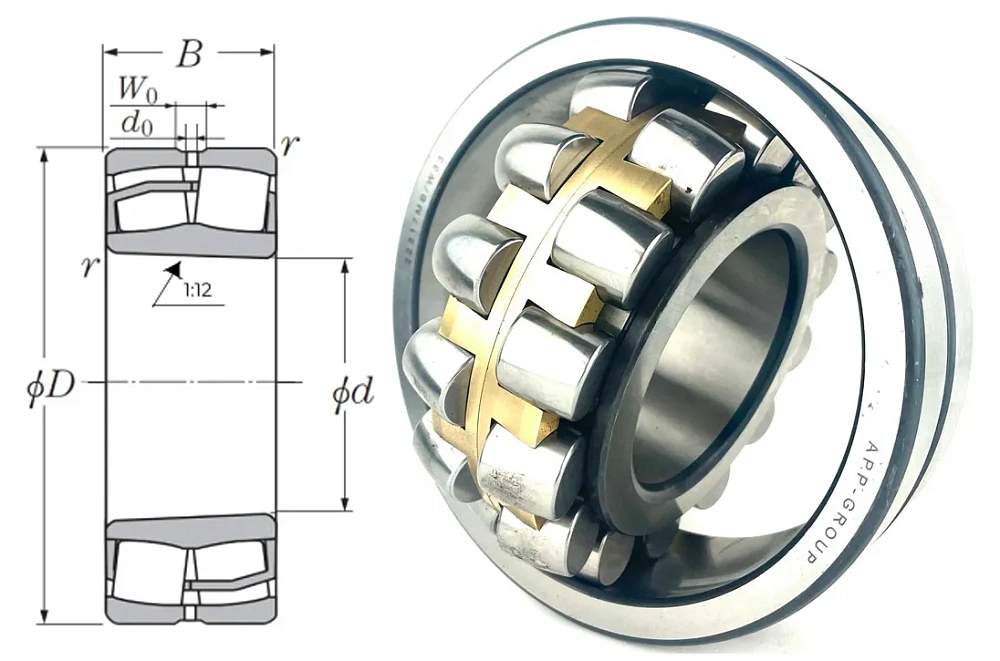 3617 Н (22317CAW33,22317MBW33) АПП