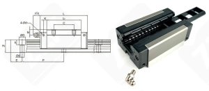 Каретка линейная MSA30SSSFCN