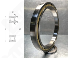 Подшипник 1000944Л (61944MA,6944MA) радиальный шариковый 220-300-38 мм
