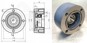 Подшипниковый узел 480205GR (GR205,LSGR205FS)