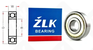 Подшипник 204 (6204) радиальный шариковый 20-47-14 мм