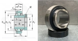Подшипник 480212 (780212) SA (GE60XLKRRB) шариковый 60-110-78,5 мм