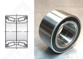 Подшипник 46T080704X радиальный роликовый 42-72-38 мм