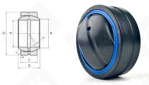 Подшипник ШС35 (GE35ES2RS) шарнирный 35-55-21/26 мм