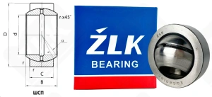 Подшипник 2ШС20 (GE20) шарнирный 20-47-15/26 мм