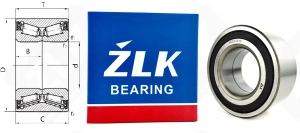 Подшипник VKBA3618 (713644120 R155.69) радиально-упорный роликовый конический 45-86-39 мм