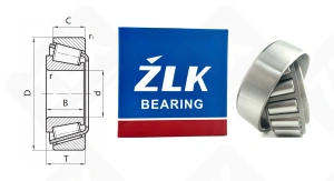 Подшипник 7612 (32312) радиально-упорный роликовый конический 60-130-48,5 мм