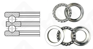 Подшипник 38220 (52220) упорный шариковый 85-150-67 мм