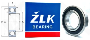 Подшипник шариковый  (62122RSC3) 60×110×22 мм