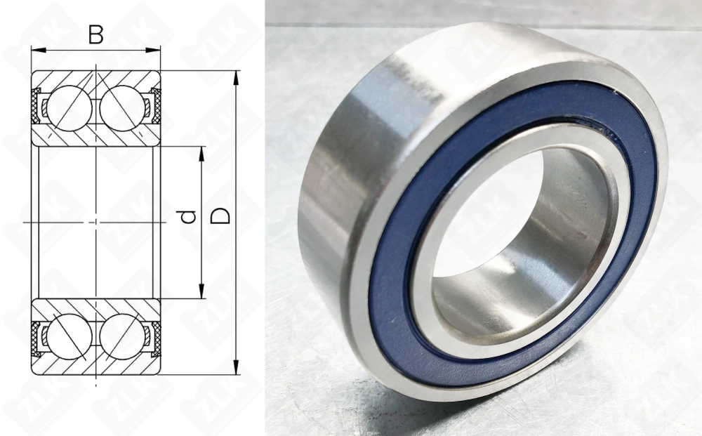 3056216 Е (2RS) (5216,3216) SLZ