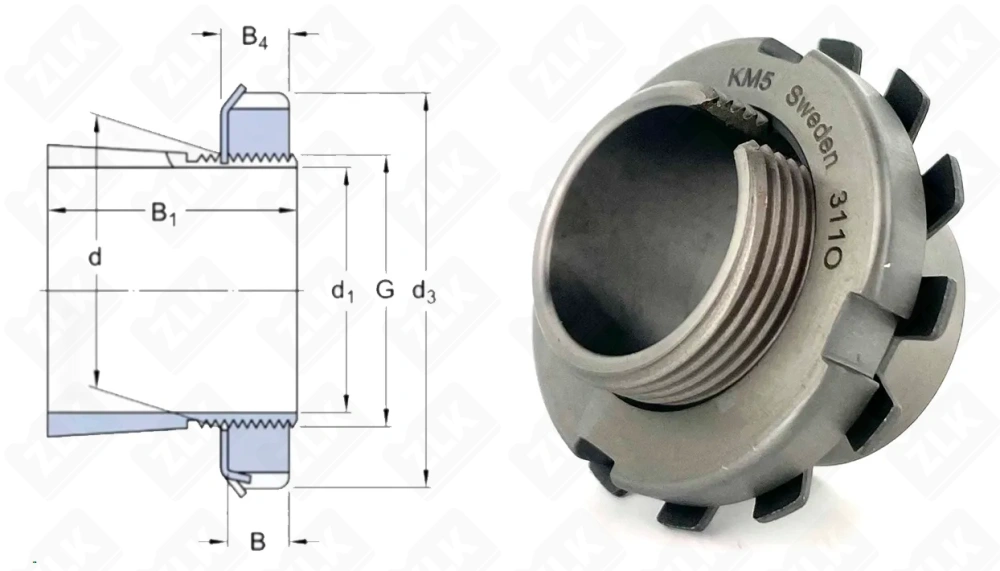 Втулка закрепительная H205 SKF