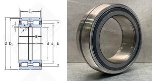 Подшипник SL05026EC3 радиальный роликовый 130-200-65 мм