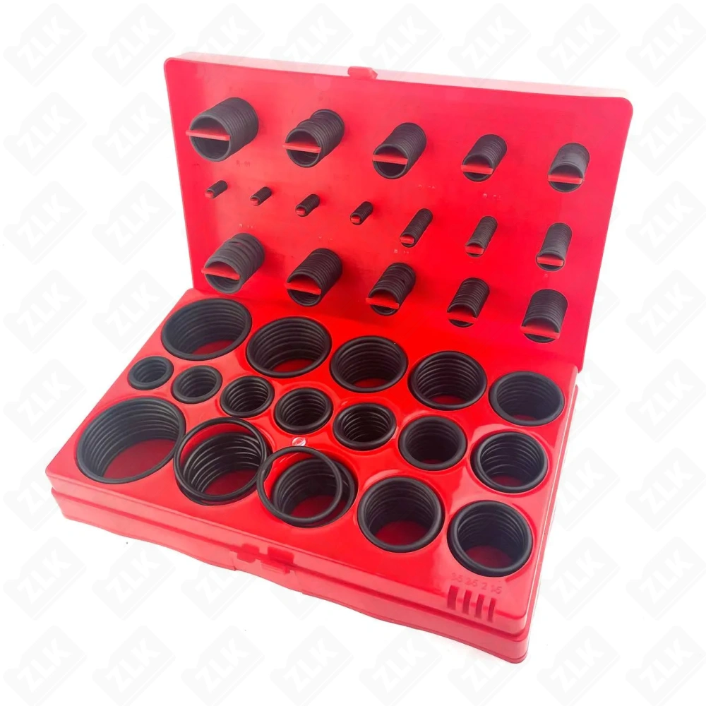 Набор колец резиновых NBR70 Метр. (№8С) 419шт