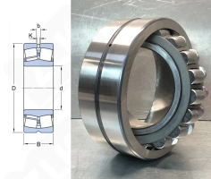 Подшипник 153517 H (22217EK) радиальный роликовый самоустанавливающийся 85-150-36 мм
