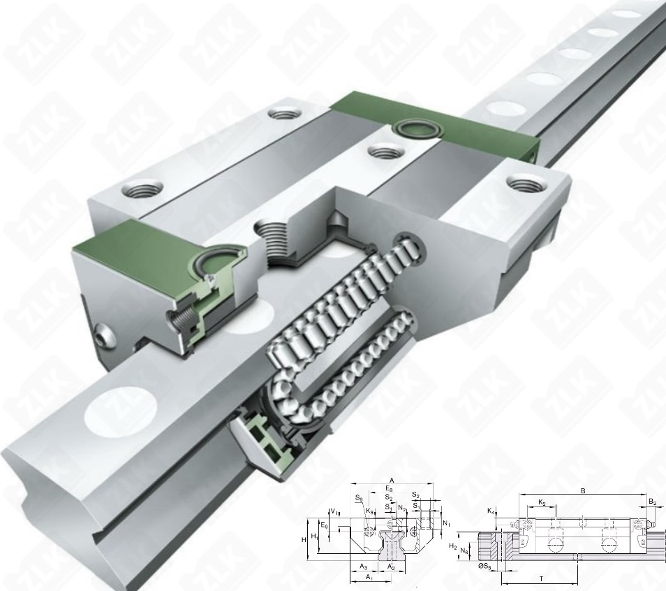 Каретка IKO LWFH40C1HS2