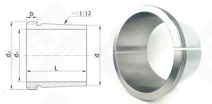 Втулка стяжная AH3148 Neutral 220-240-154 мм