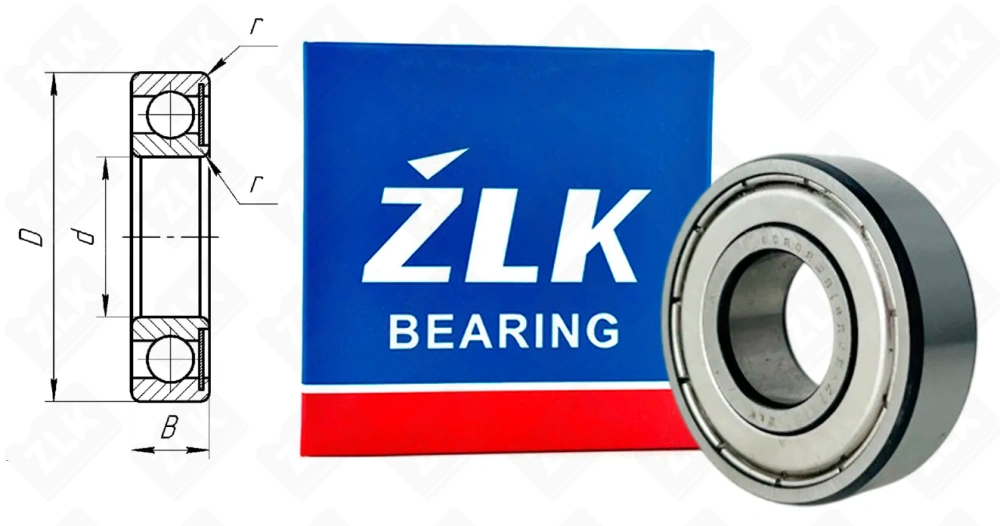 60205 (6205Z) ZLK