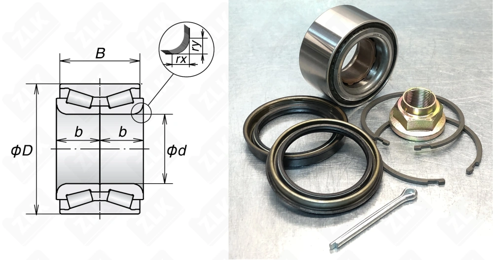 VKBA1359 (DAC42720038-35 46T080804XHI-CAP 42KWD02A 713613170 R168.16 FR960696) SKF 