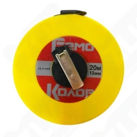 Рулетка 20 м геодезическая лента ПВХ  