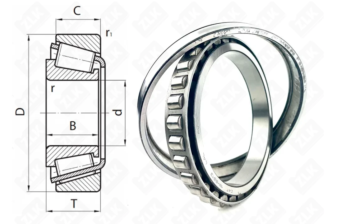 Подшипник роликовый 1M5513/1M5514 (1M5513/1M5514) 105×145×20 мм CAT