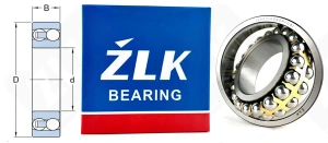 Подшипник 1520Л (70) (2220М/C3) радиальный шариковый самоустанавливающийся 100-180-46 мм