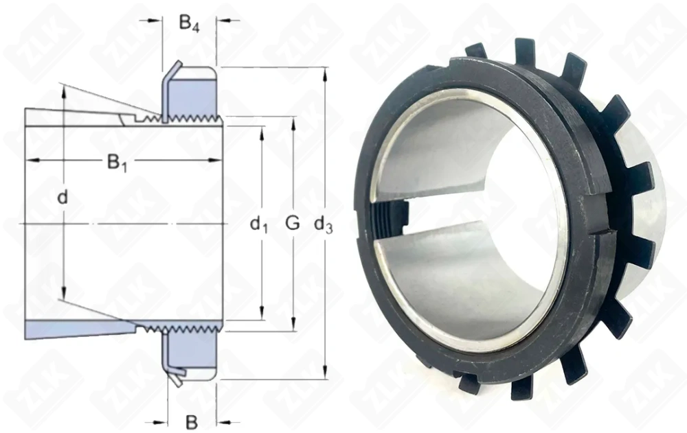 Втулка закрепительная H317