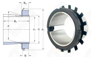 Втулка закрепительная H317 Neutral 75-80-63 мм