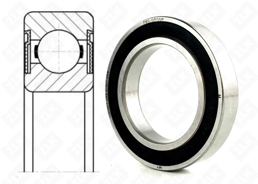 1000907 2RS (619072RS,69072RS) Россия