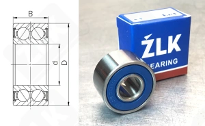 Подшипник 10BD40T12 радиально-упорный шариковый 10-26-16 мм